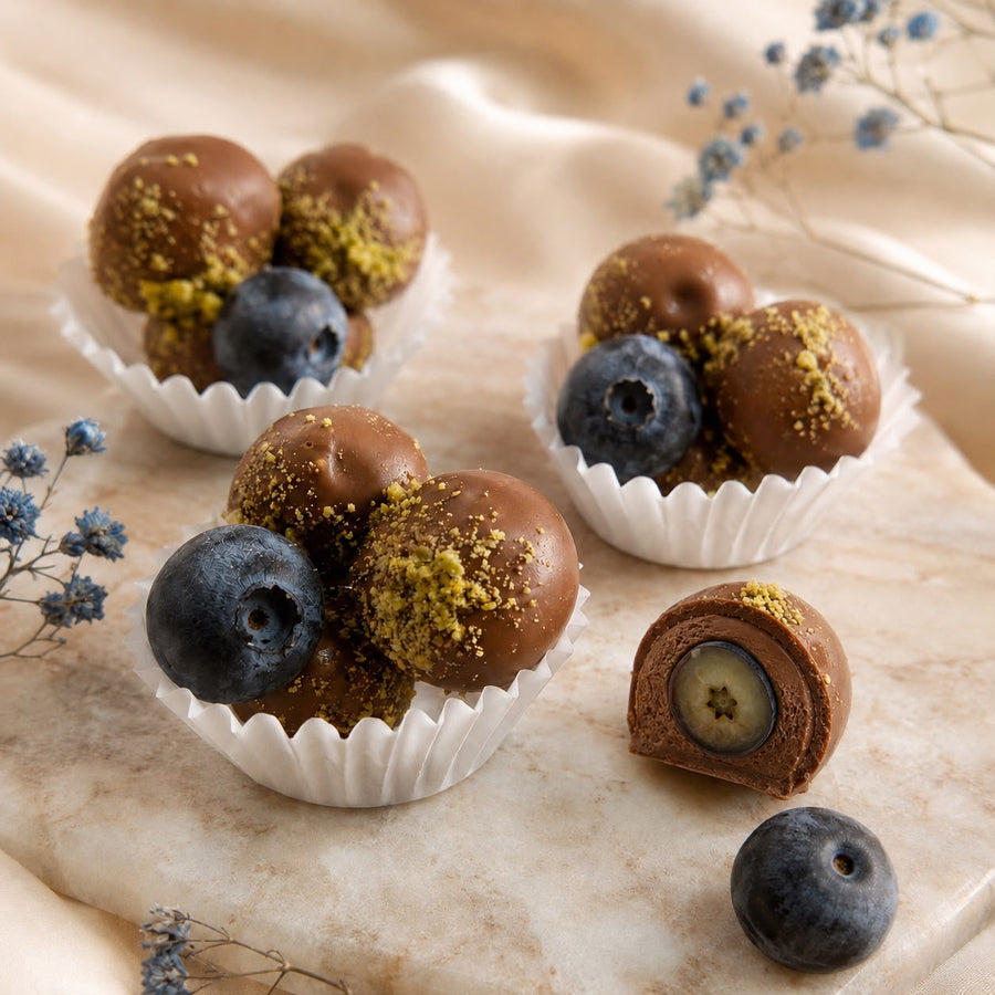 Blueberry Chocolate Bites