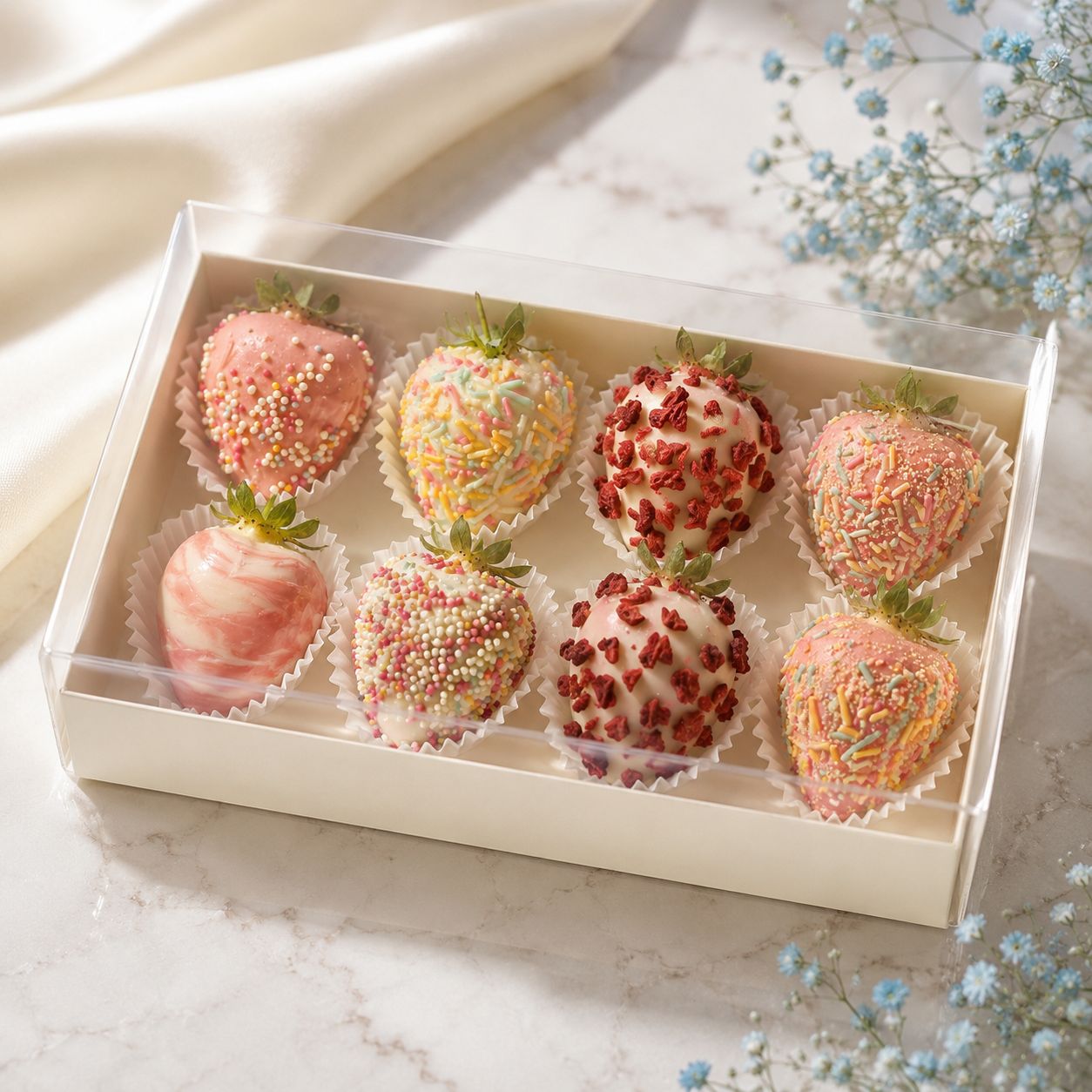 Chocolate Covered Strawberries Box