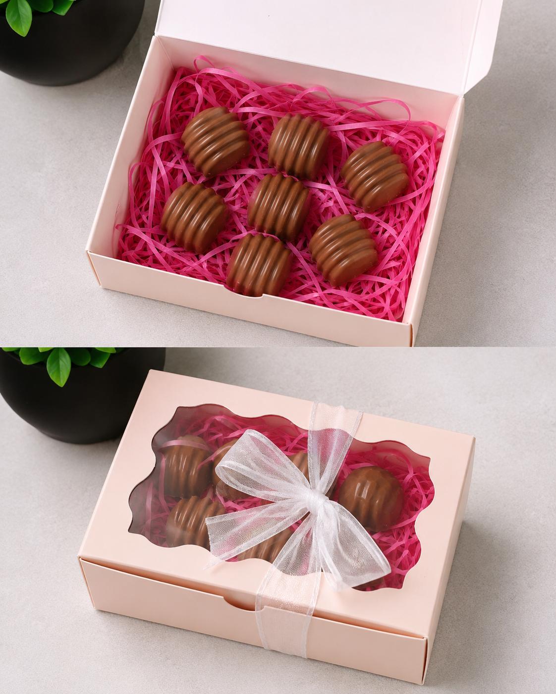 Caramel filled bonbon