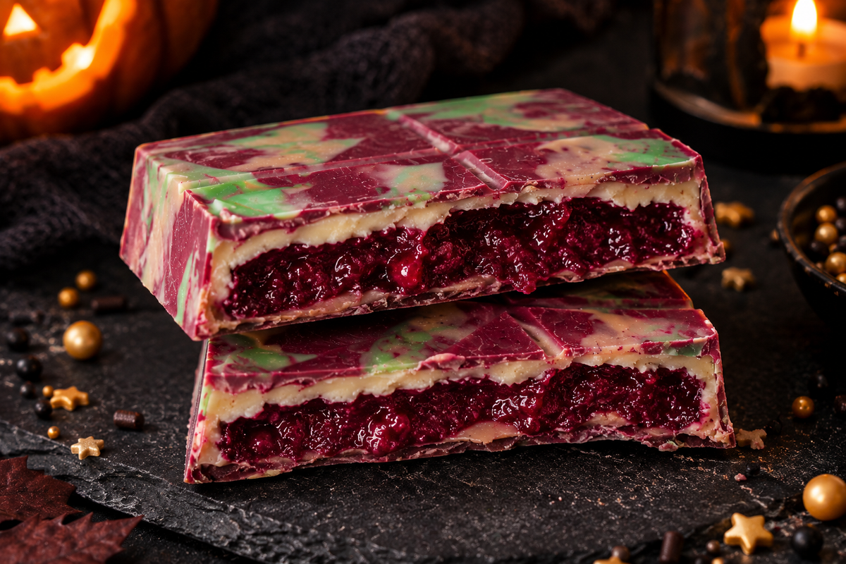 HALLOWEEN CHERRY CHOCOLATE BAR
