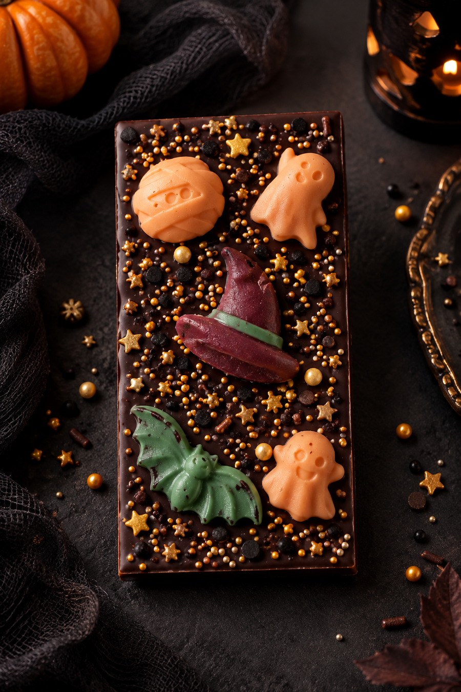 HALLOWEEN CHERRY CHOCOLATE BAR