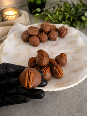 Energy balls _ chocolate covered dates