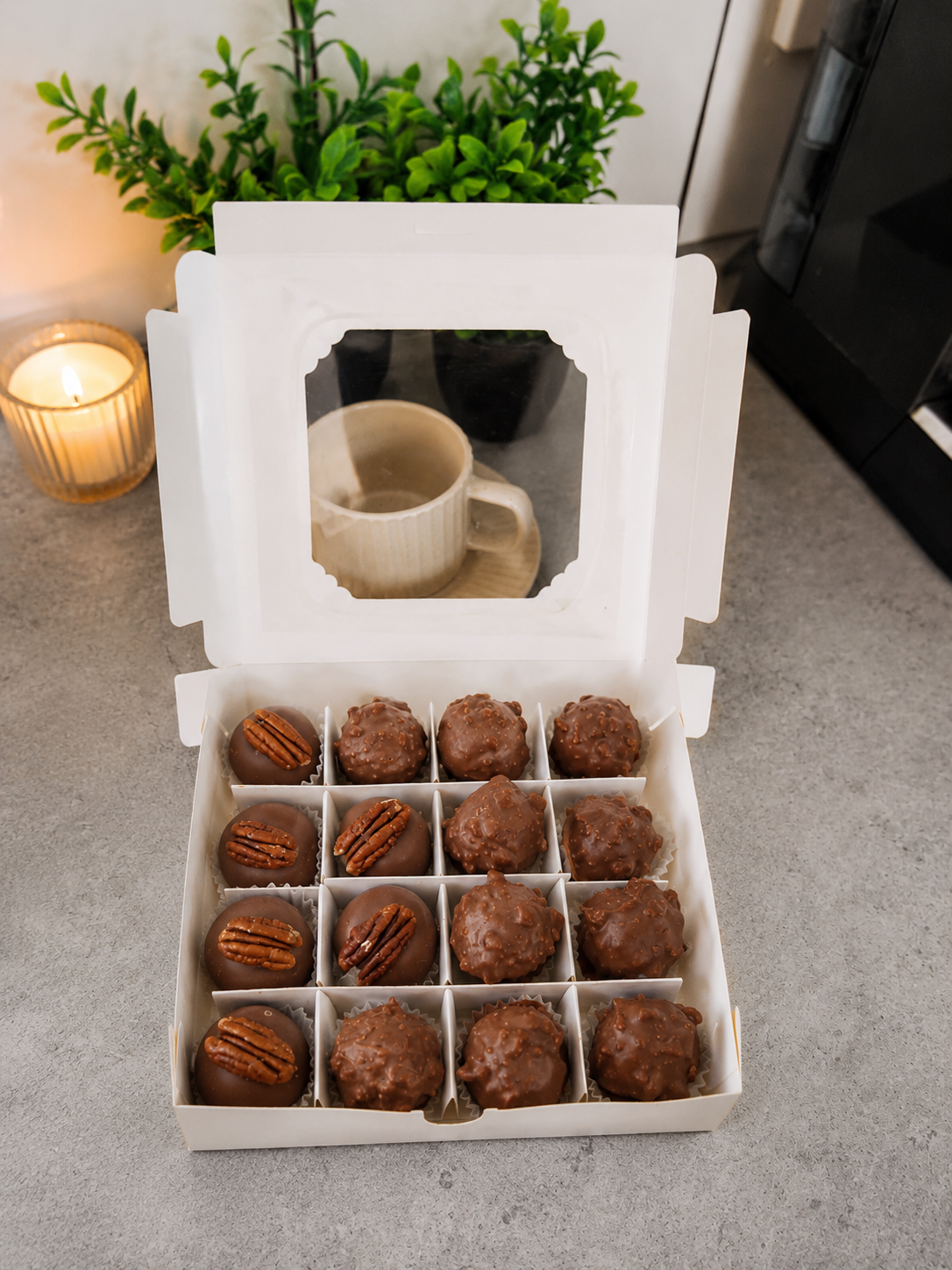 Energy balls _ chocolate covered dates